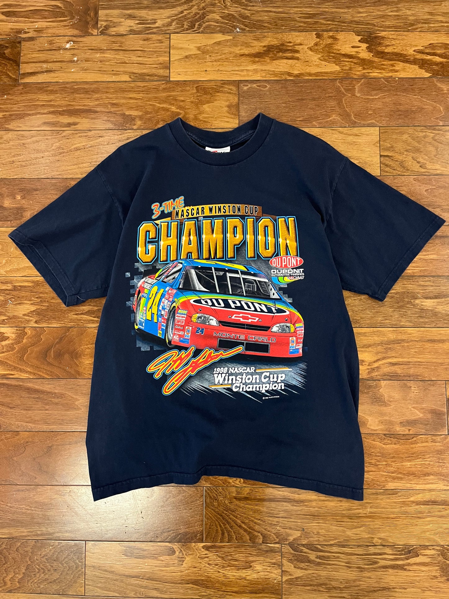 1998 Jeff Gordon Chasin History Graphic Tee (L)