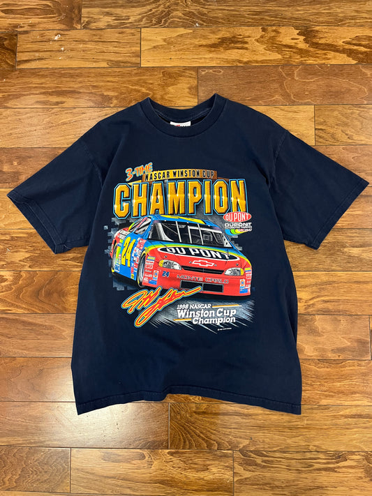 1998 Jeff Gordon Chasin History Graphic Tee (L)