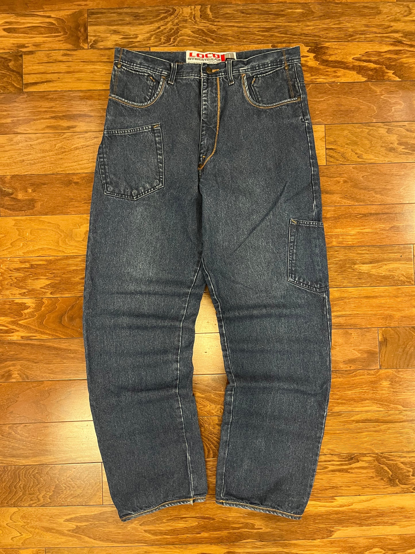 00s Loco Baggy Y2K Jeans (36 x 34)