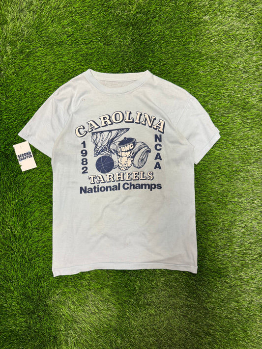 1982 University of North Carolina (UNC) Tar Heels NCAA Champs Tee (M)