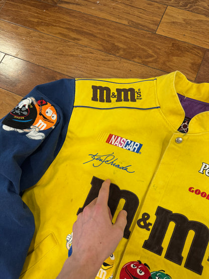 90s M&M's Racing Jeff Hamilton Nascar Jacket (XL)