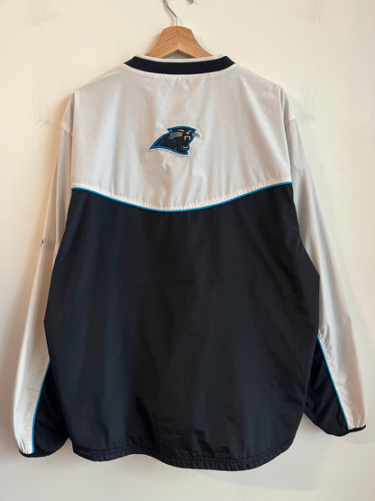 90s Carolina Panthers Reebok White & Black Windbreaker (L)