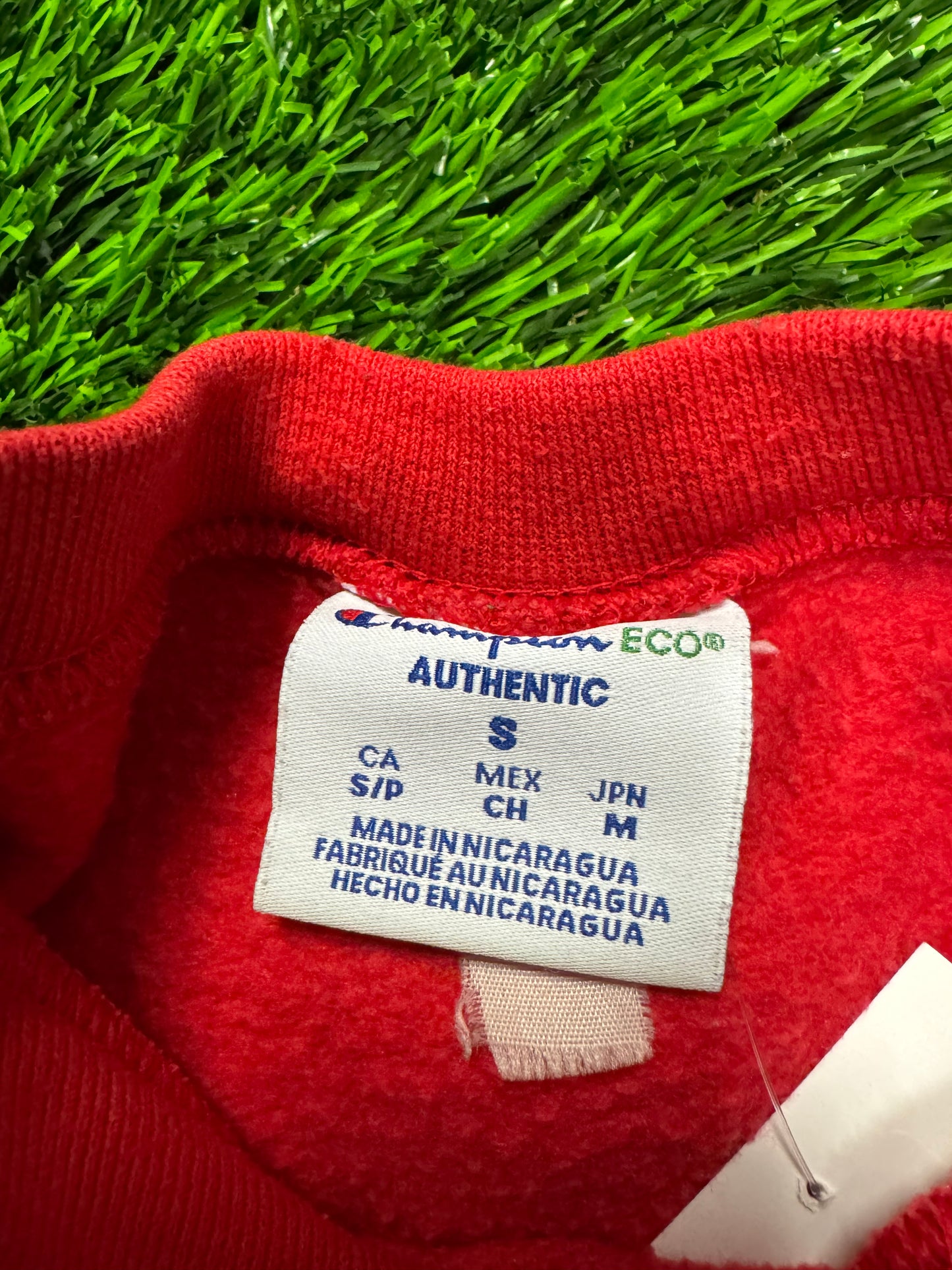 00s NC State University (NCSU) Champion Spell Out Crewneck (S)