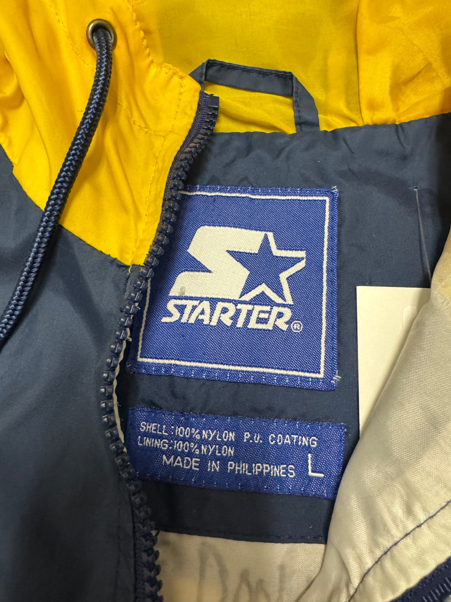 90s University of Michigan Starter Youth Windbreaker (Youth L)