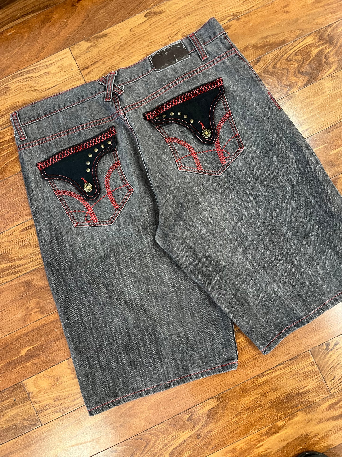 00s PJ Mark Baggy Jean Shorts (40)