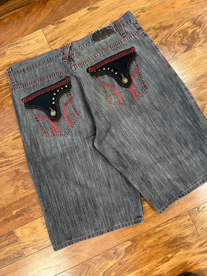 00s PJ Mark Baggy Jean Shorts (40)