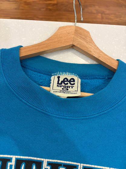 1997 Carolina Panthers Blue Lee Crewneck (XL)