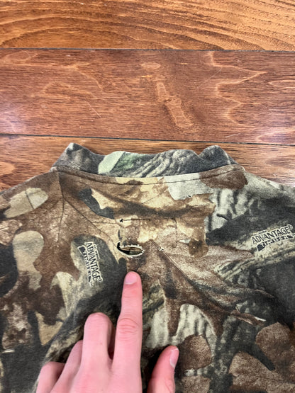 00s Duxbak Camo Long-Sleeve Shirt (XL)