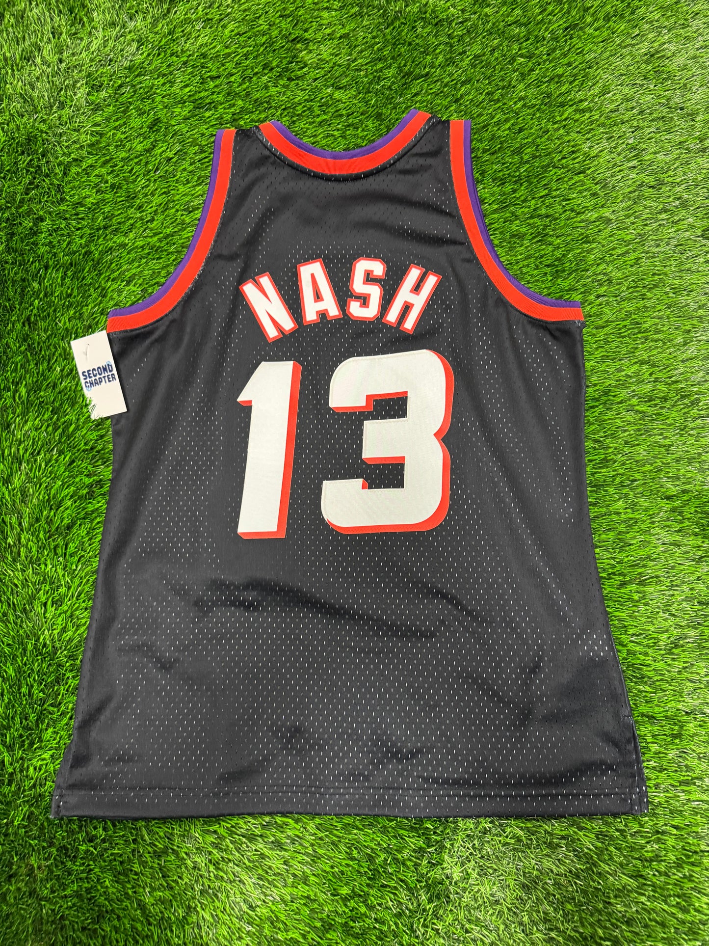 Mitchell & Ness Hardwood Classics Phoenix Suns Steve Nash #13 "Sunburst" NBA Jersey (L)