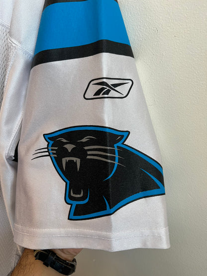 00s Carolina Panthers Julius Peppers Reebok Away Jersey (L)