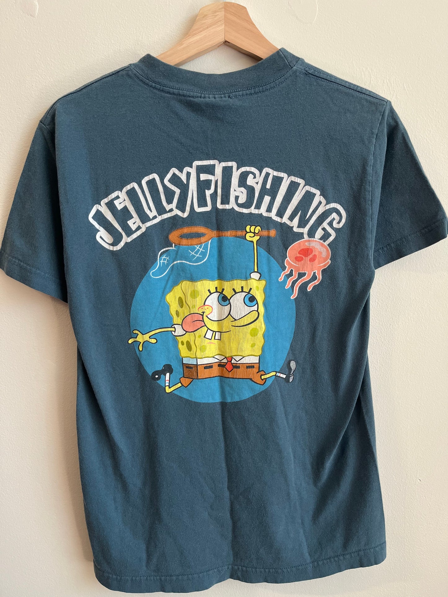 2001 SpongeBob Nickelodeon Vintage Jellyfish Tee (S)