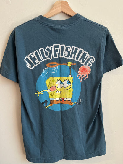 2001 SpongeBob Nickelodeon Vintage Jellyfish Tee (S)