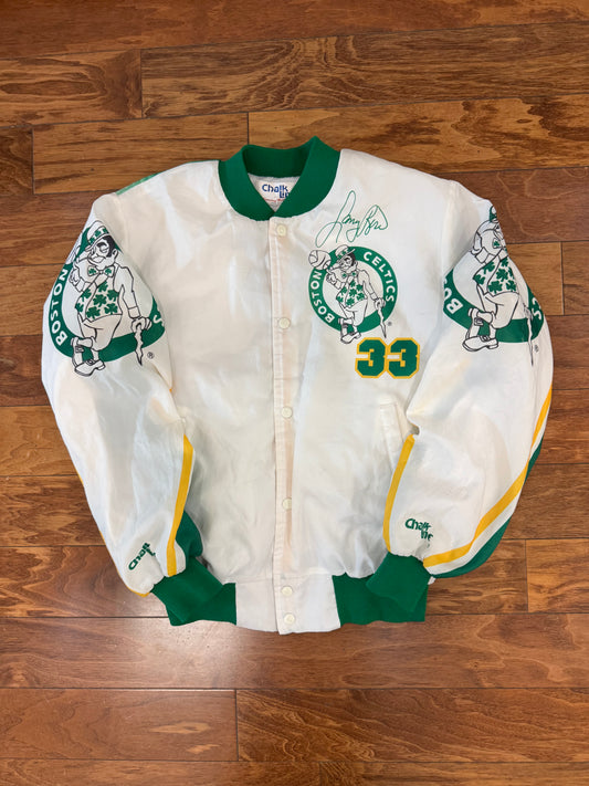 90s Larry Bird Boston Celtics Vintage Fanimation Jacket (M)