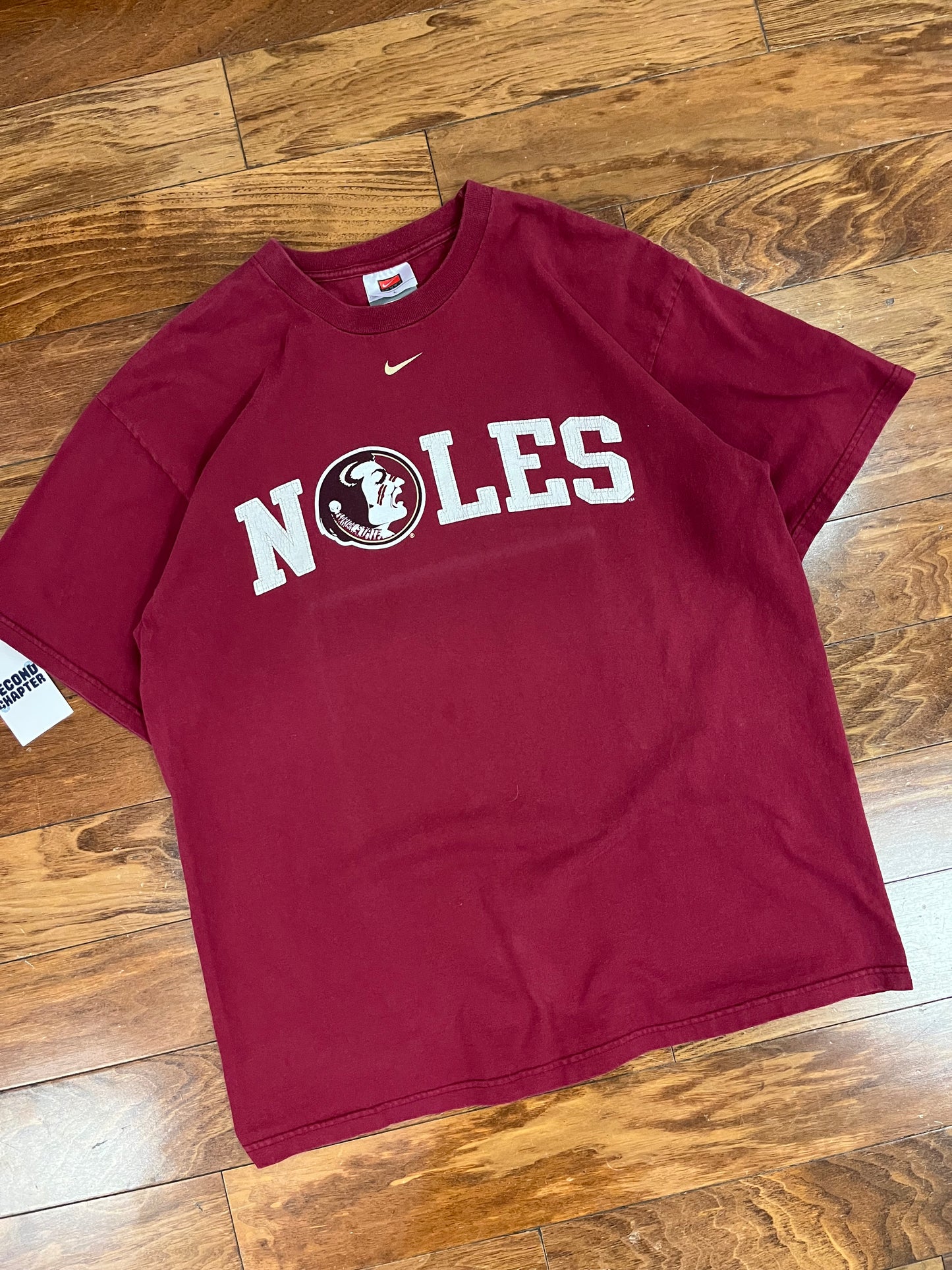 00s Florida State Noles Nike Center Swoosh Tee (L)