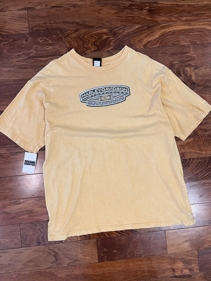 2006 Harley Davidson Yellow Georgia Tee (XXL)