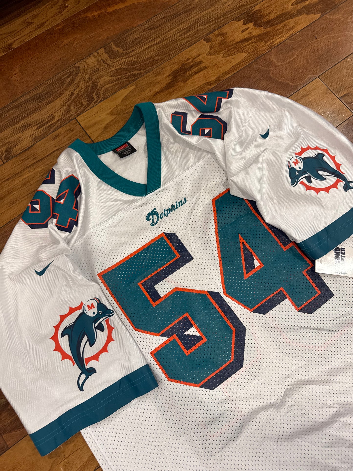 00s Miami Dolphins Z. Thomas Away Nike NFL Jersey (L)