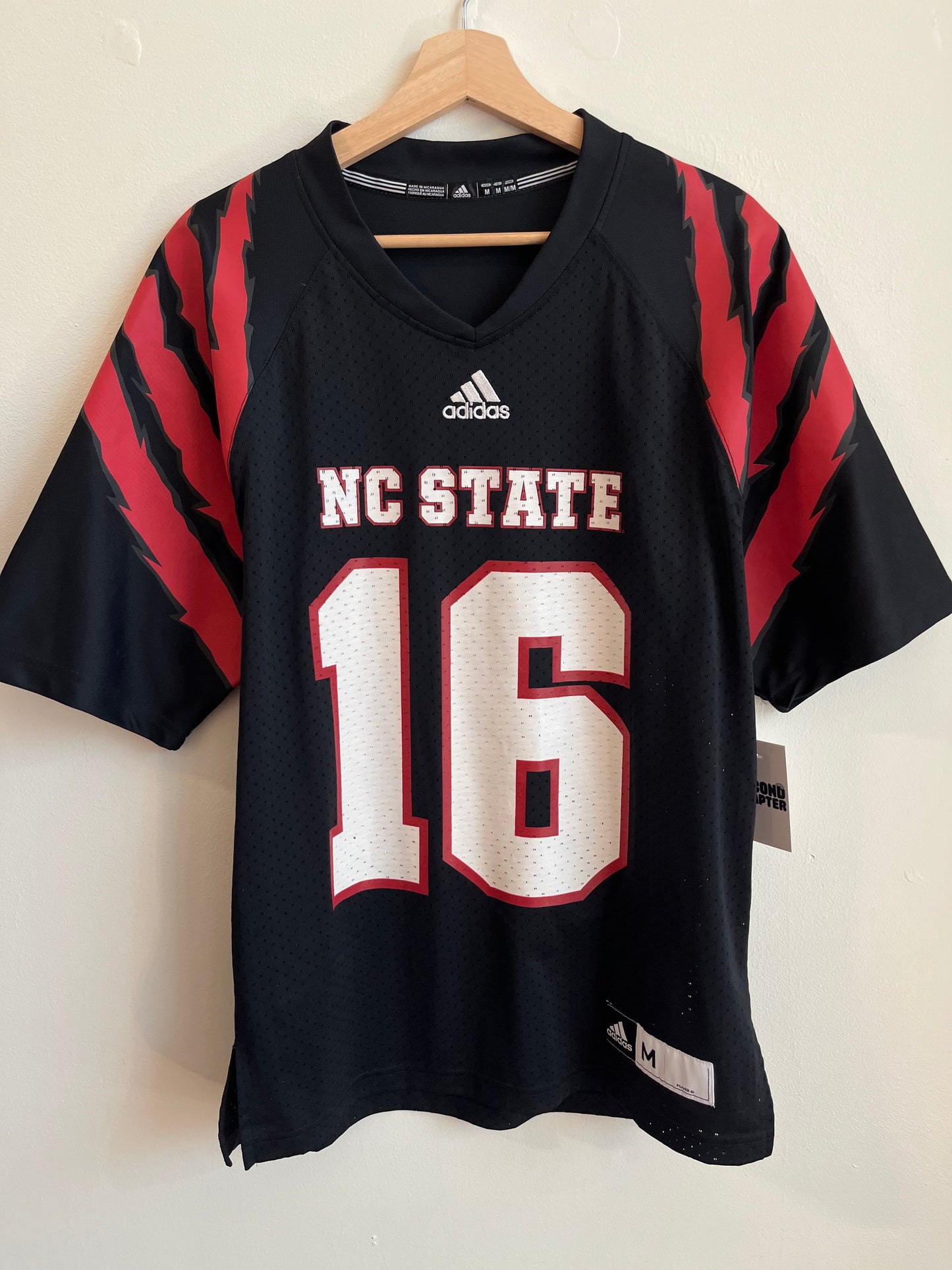 2014 NC State Pack Scratch Adidas Jersey (M)