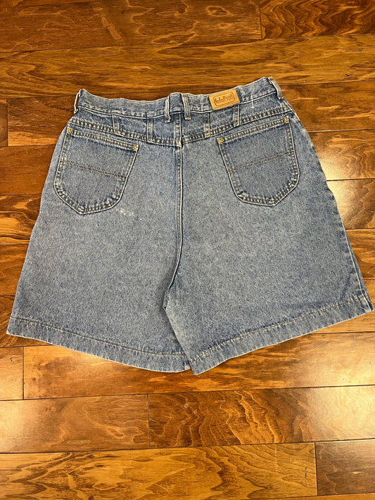 LL Bean Light Wash Women's Shorts (36)