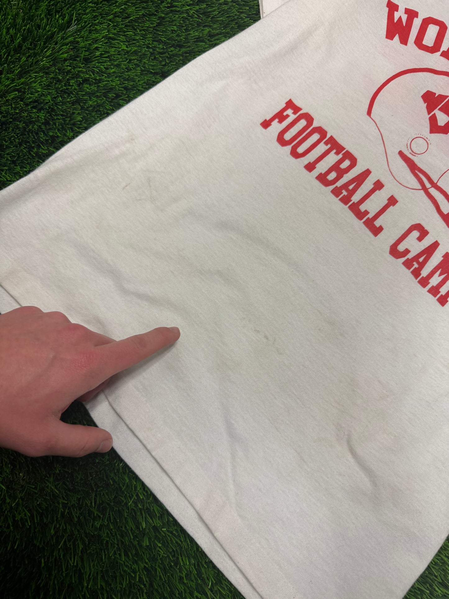 90s NC State College Football Camp Vintage Nike Tee (M)