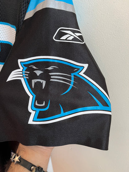 00s Carolina Panthers Jon Beason Reebok Home Jersey (M)