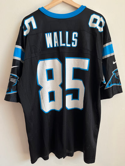 90s Carolina Panthers Wesley Walls Vintage Nike Jersey (XL)
