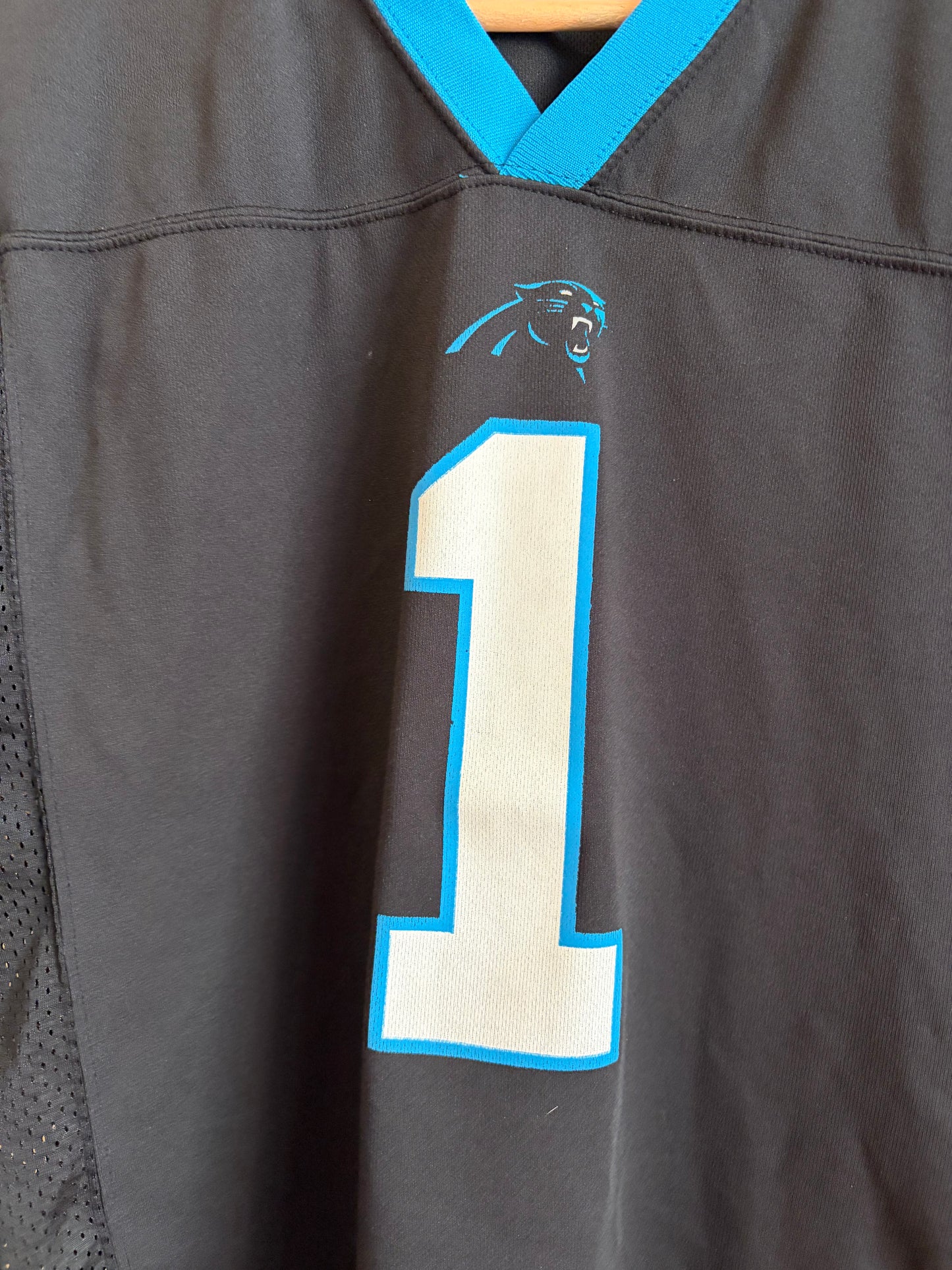 2010s Carolina Panthers Cam Newton NFL Players Jersey (Youth L)