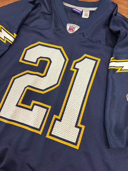 00s San Diego Chargers LaDainian Tomlinson #21 Vintage NFL Reebok Jersey (XL)