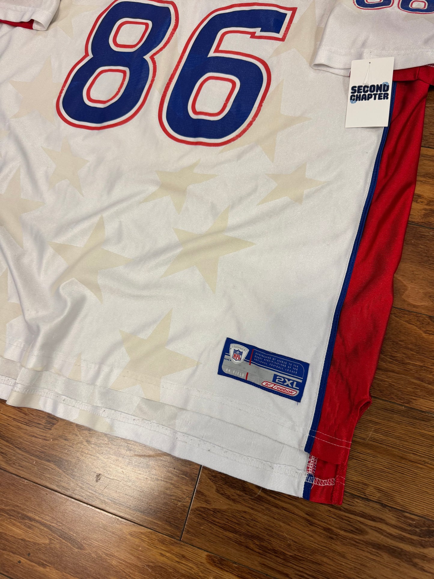 2004 Pittsburgh Steelers Hines Ward Pro Bowl Reebok Jersey (XXL)