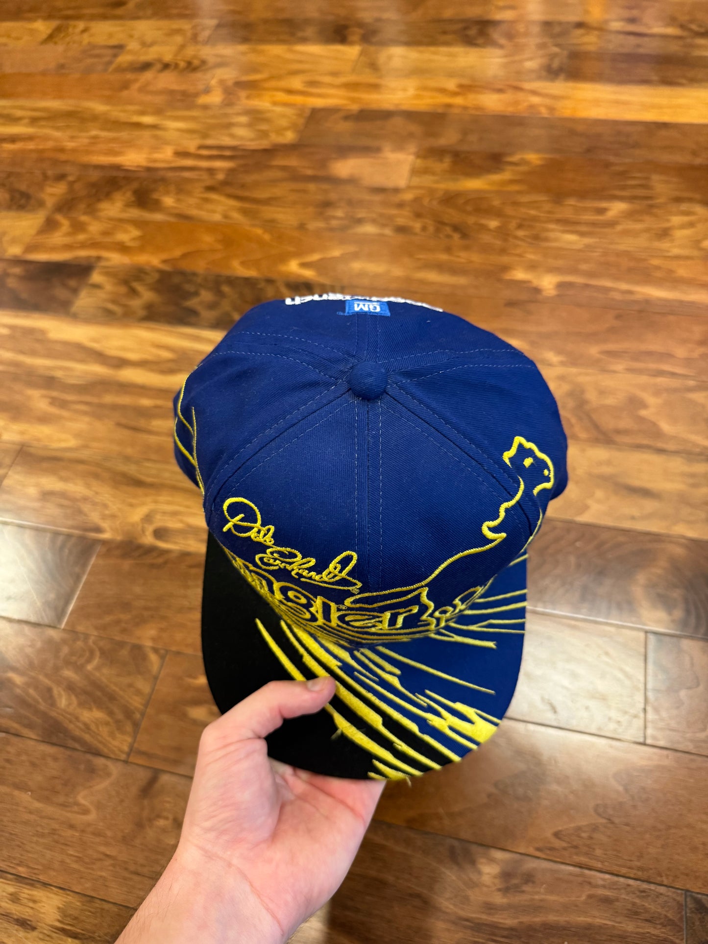 90s Dale Earnhardt Wrangler Jeans Nascar Rare Hat (OS)