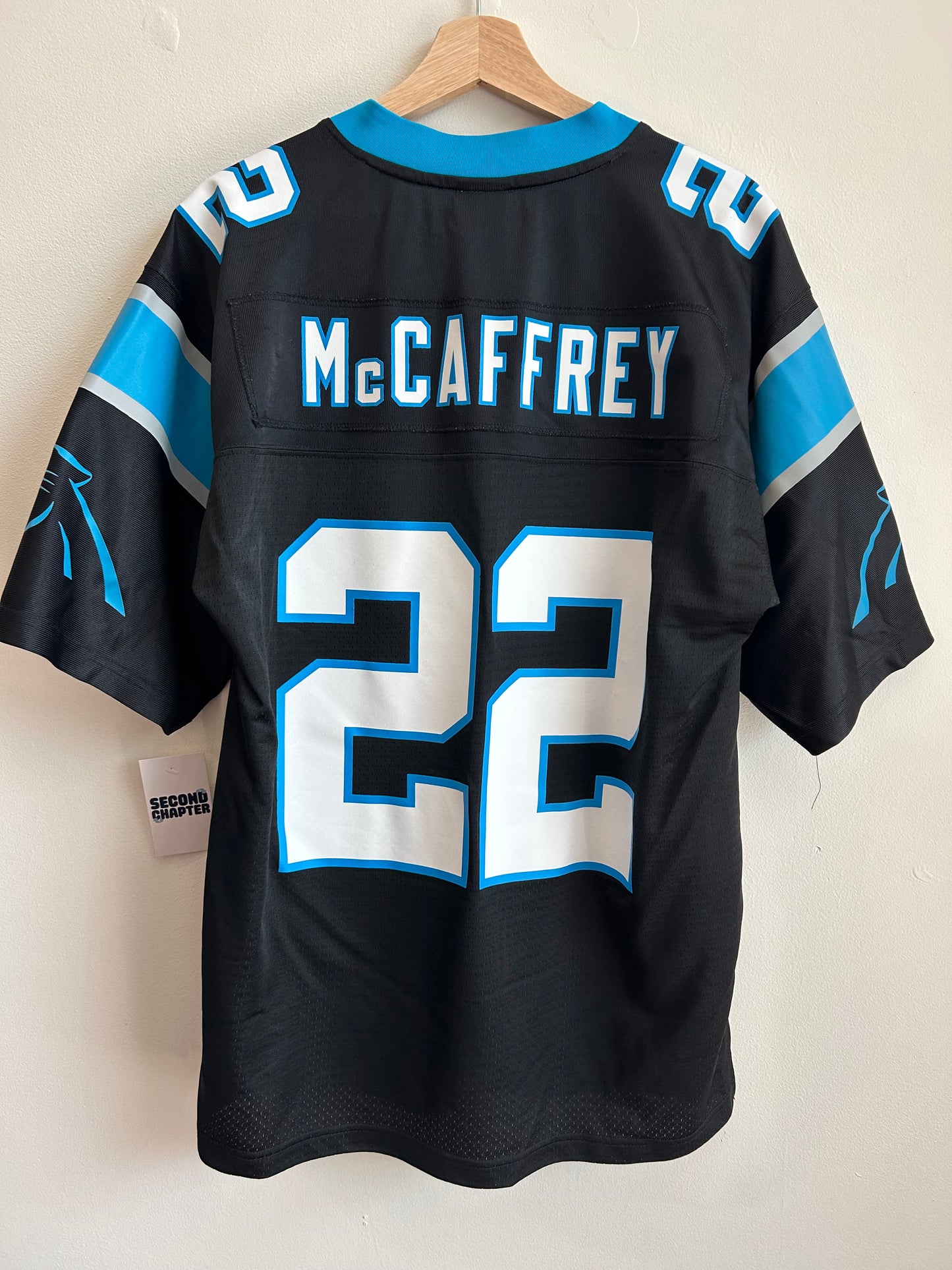 2010s Carolina Panthers Chirstian McCaffery Pro Line Jersey (M)