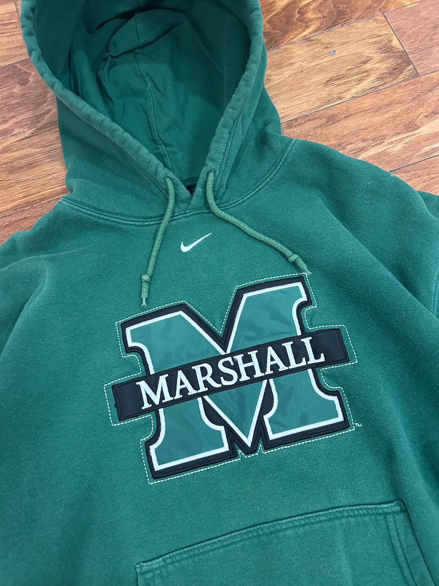 00s Marshall University Vintage Nike Center Swoosh Hoodie (L)