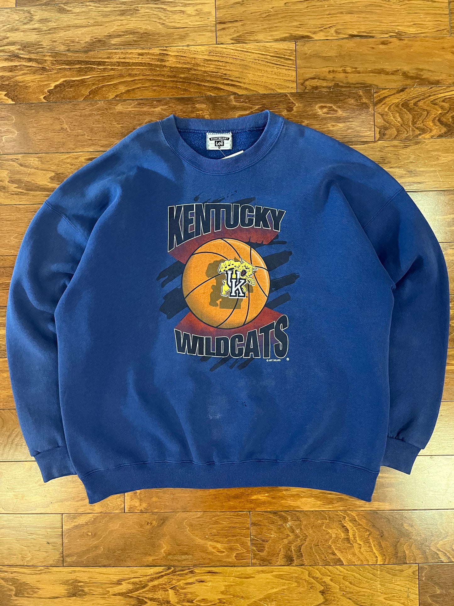 90s University Of Kentucky Wildcats Lee Sports Vintage Graphic Crewneck (XXL)