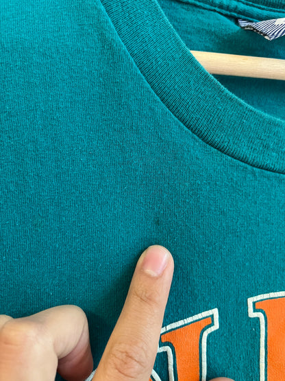 1996 Miami Dolphins Lee Sport Logo Tee (XL)