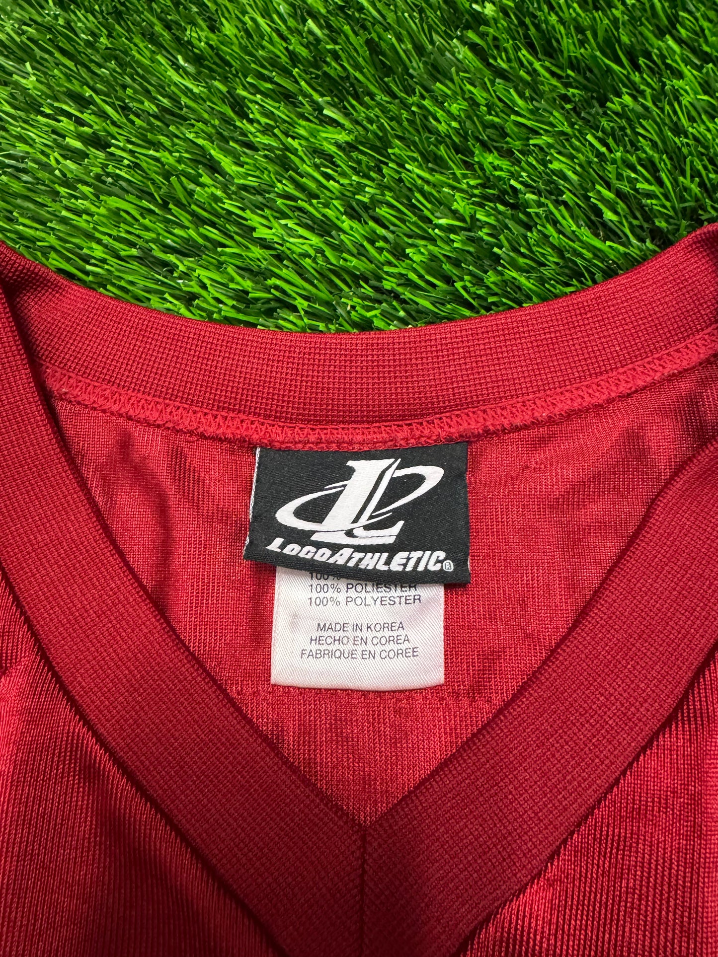 2004 Reebok Football #04 Logo Athletic Promo Jersey (L)