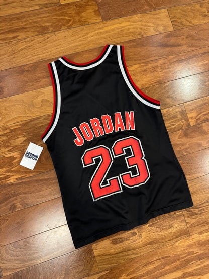 90s Chicago Bulls Michael Jordan #23 Champion NBA Jersey (S)