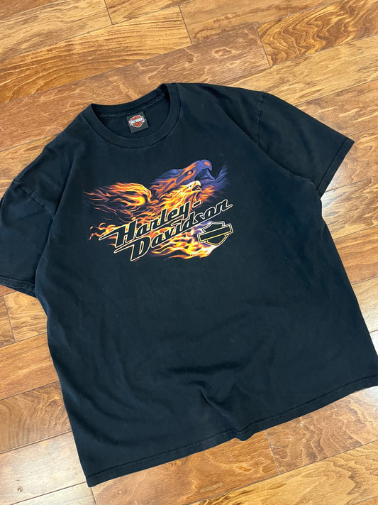 2011 Harley Winston Salem Flames Tee (XL)