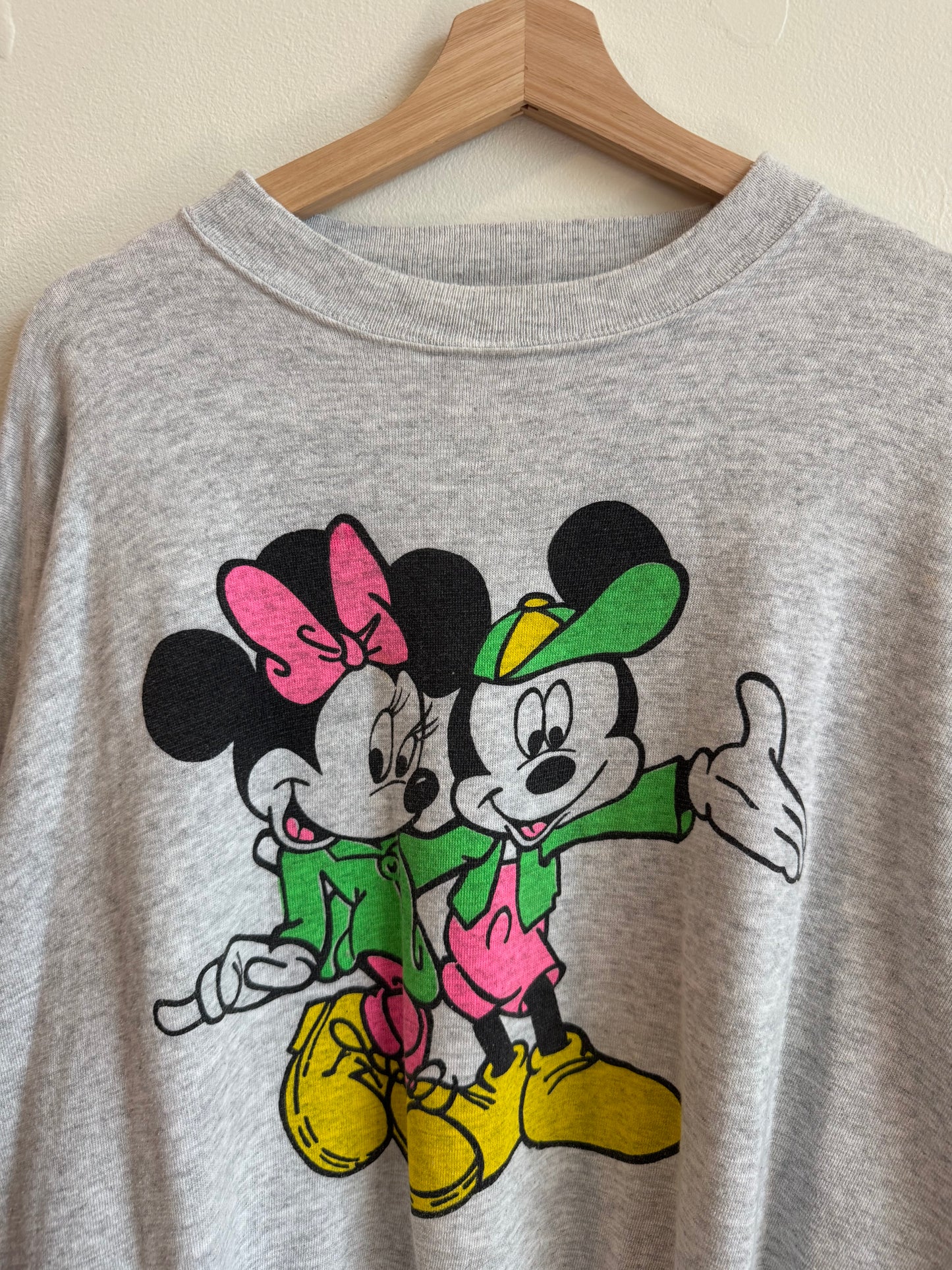 90s Minne & Mickey Graphic Disney Crewneck (XXL)