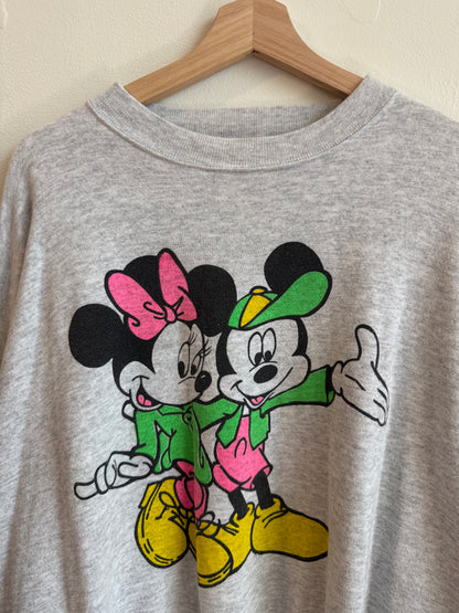 90s Minne & Mickey Graphic Disney Crewneck (XXL)