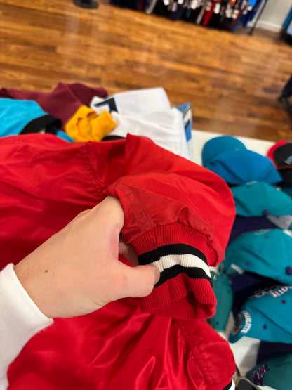 80s Oak Hill Academy Vintage Satin Jacket (L)