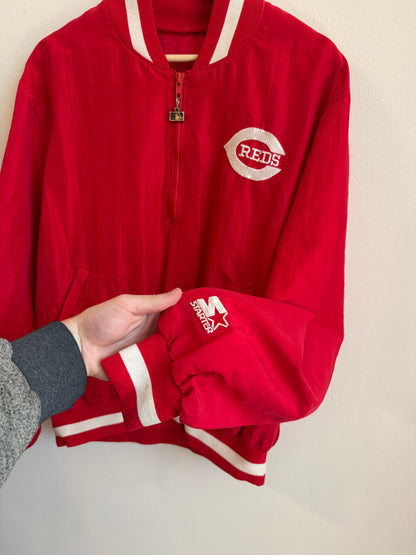 90s Cincinnati Reds Vintage Starter Windbreaker (M)
