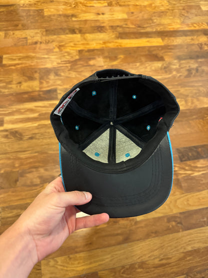 90s Carolina Panthers Spell Out Leather Hat (OS)