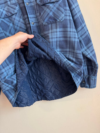 90s Field Master Plaid Essential Insulated Flannel (XL)