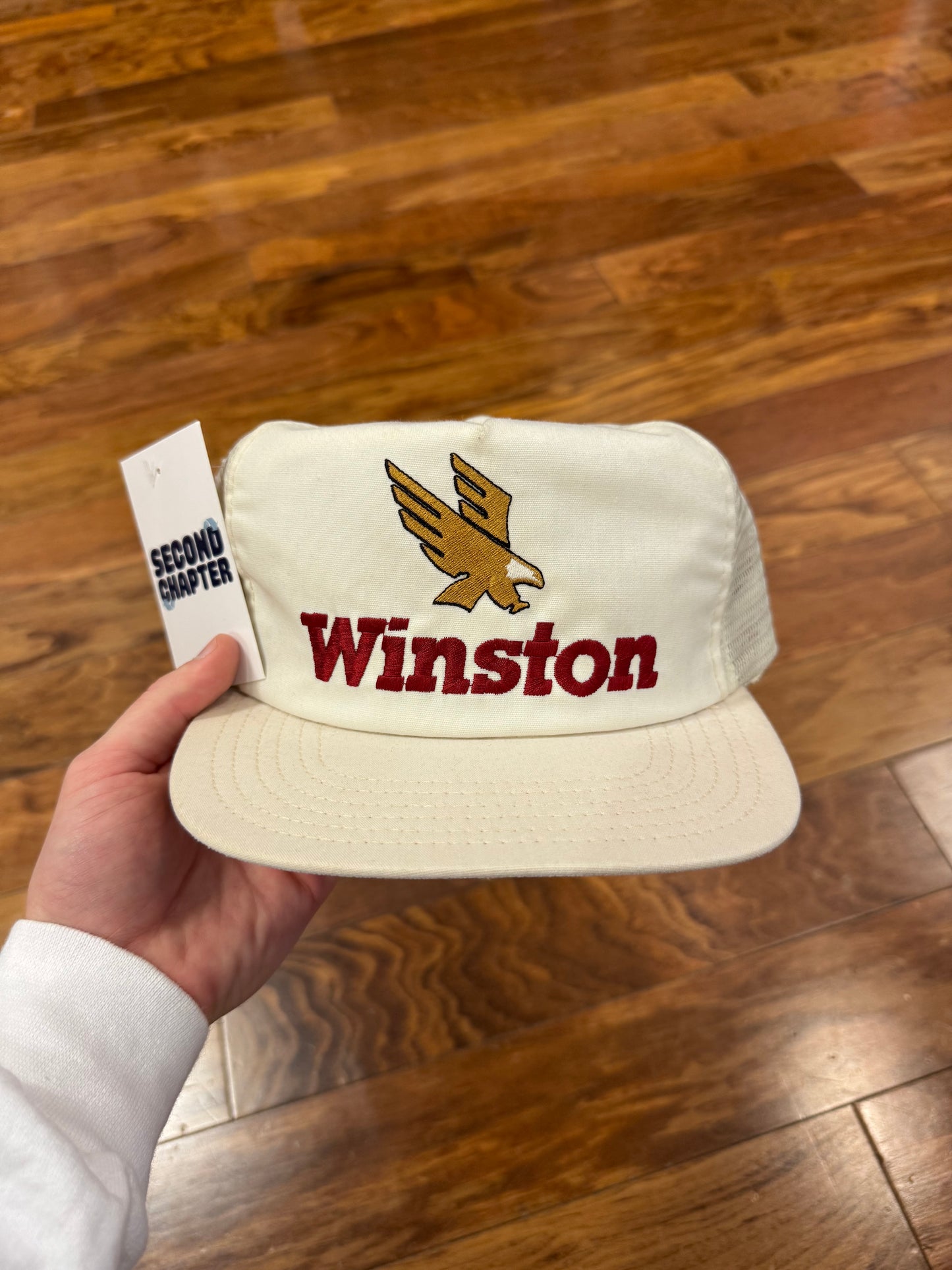 80s Winston Cigarettes Spell Out Hat (OS)