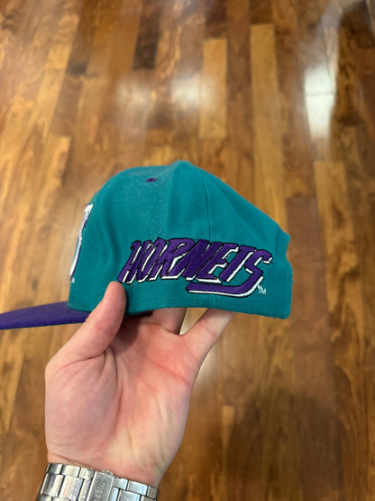 90s Charlotte Hornets Big Spell Out Hat (OS)