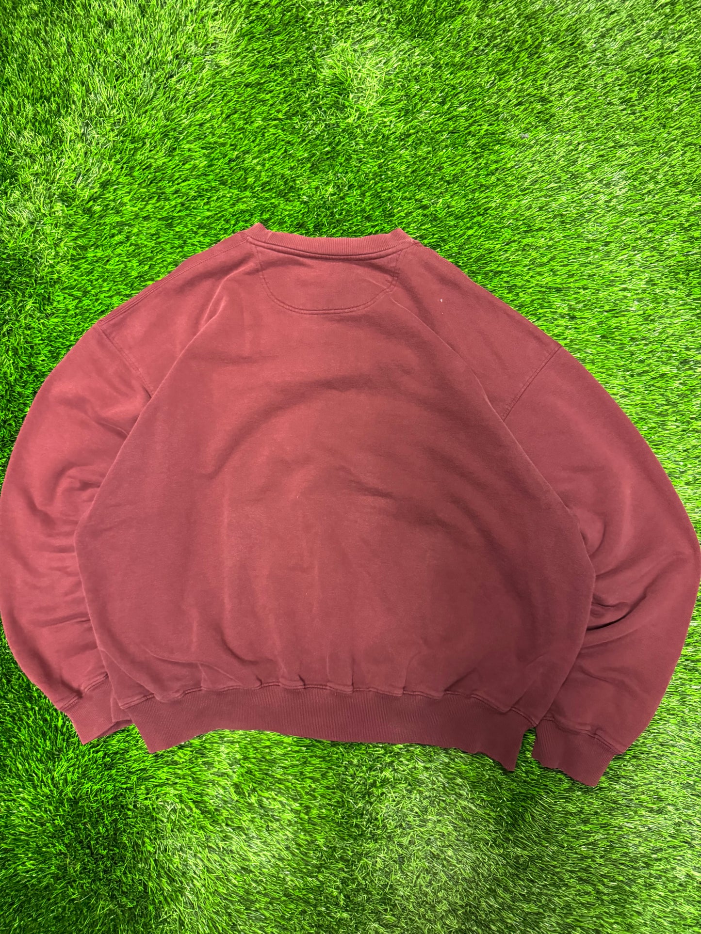00s Champion Vintage Essential Burgundy Crewneck (XXL)