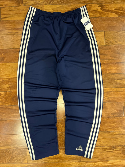 90s Adidas Navy Breakaway Tracks (L)