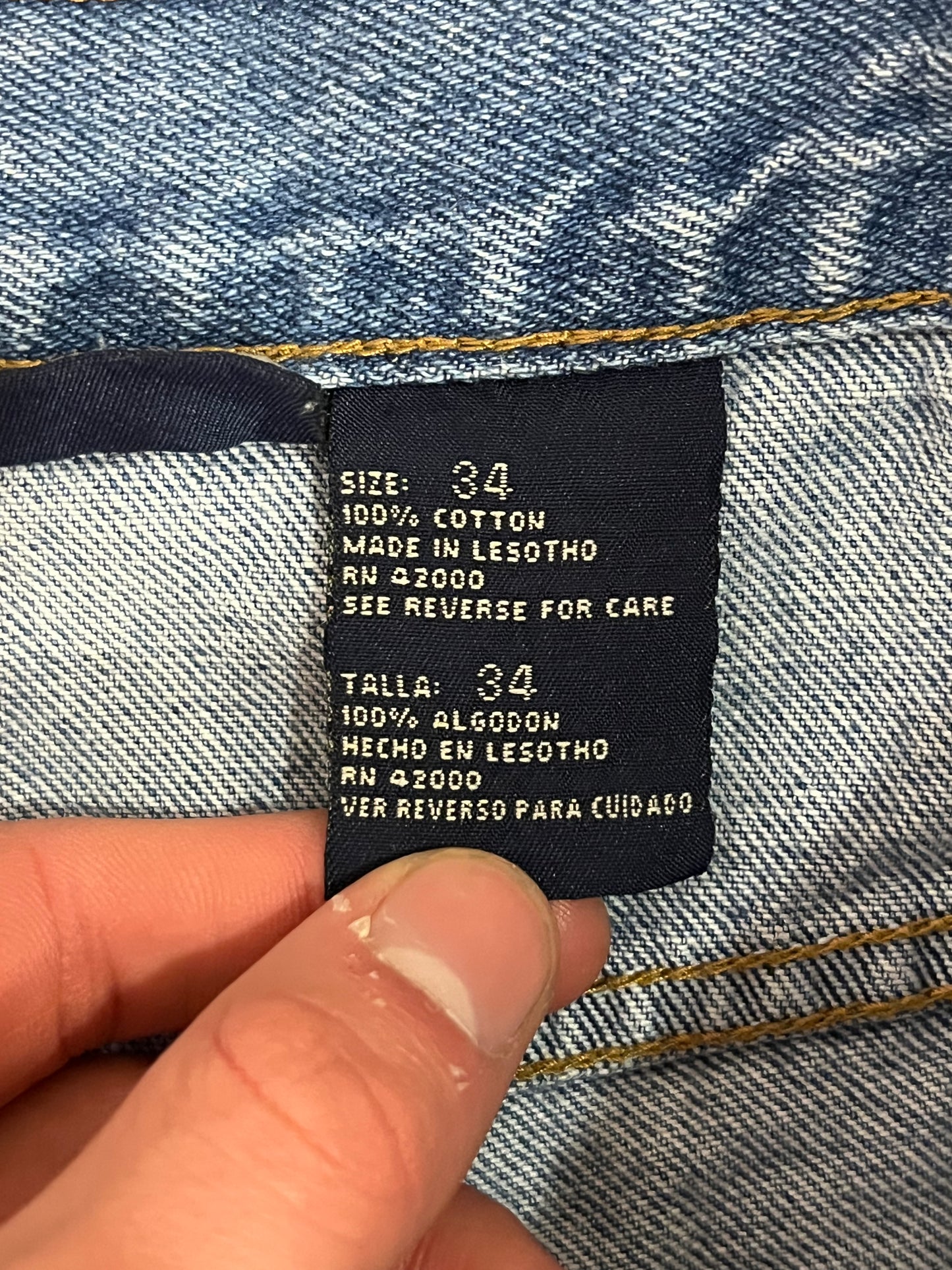 00s Route 66 Blue Jean Shorts (34)