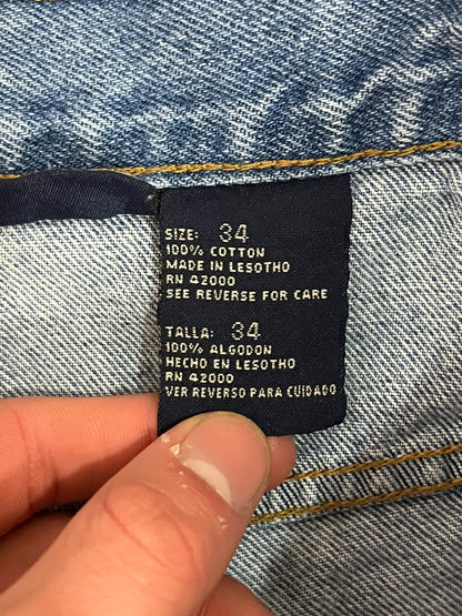 00s Route 66 Blue Jean Shorts (34)