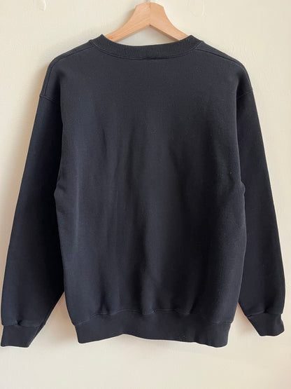 1993 Carolina Panthers Embroidered Spell Out Crewneck (M)