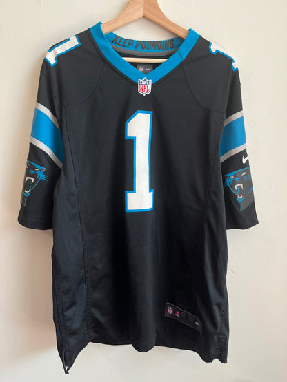 2015 Carolina Panthers Cam Newton Nike Home Jersey (L)